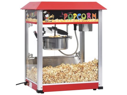 vidaXL Stroj na výrobu pukancov s teflónovým varným hrncom 1400 W