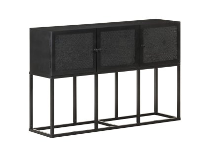 vidaXL Komoda 115x30x76 cm masívne mangové drevo