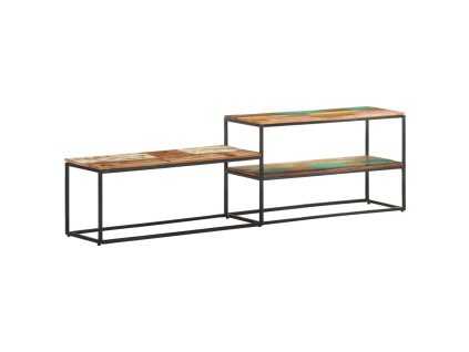 vidaXL TV skrinka 180x30x50 cm recyklovaný masív