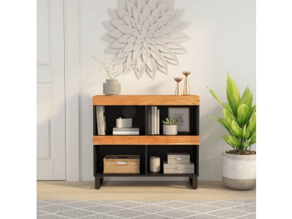 vidaXL Bočná skrinka 85x33x75 cm masívne akáciové drevo