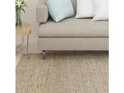 vidaXL Sisalový koberec na škrabadlo sivohnedý 80x300 cm