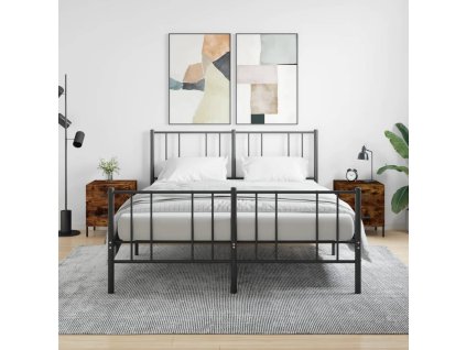 vidaXL Nočné stolíky 2 ks dymový dub 40x35x47,5 cm kompozitné drevo