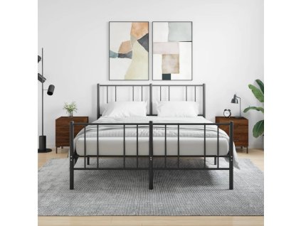 vidaXL Nočné stolíky 2 ks hnedý dub 40x35x47,5 cm kompozitné drevo