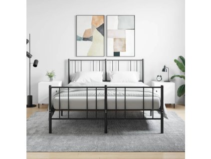 vidaXL Nočné stolíky 2 ks biele 40x40x50 cm kompozitné drevo