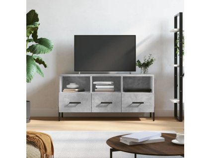 vidaXL TV skrinka betónovosivá 102x36x50 cm kompozitné drevo