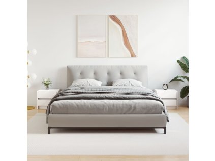 vidaXL Nočné stolíky 2 ks biele 40x31x35,5 cm masívne borovicové drevo