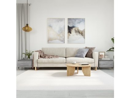 vidaXL Konferenčné stolíky 2 ks sivé sonoma 50x46x35 cm kompoz. drevo