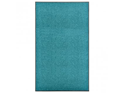 vidaXL Rohožka, prateľná, azúrová 90x150 cm