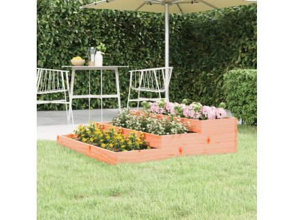 vidaXL Kvetináč 107x107x27 cm masívne douglasové drevo