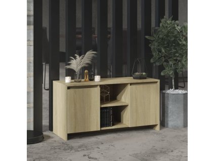 vidaXL TV skrinka dub sonoma 102x37,5x52,5 cm drevotrieska