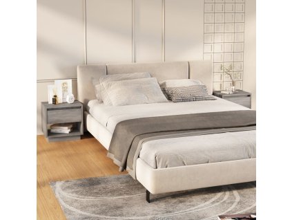 vidaXL Nočné stolíky 2 ks dub sonoma 45x34x44 cm drevotrieska