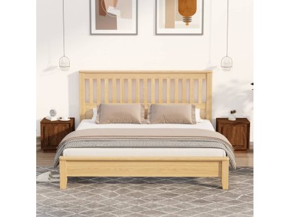vidaXL Nočné stolíky 2 ks hnedý dub 44x35x45 cm spracované drevo
