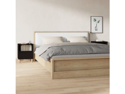 vidaXL Nočné stolíky 2 ks čierne 40x35x50 cm