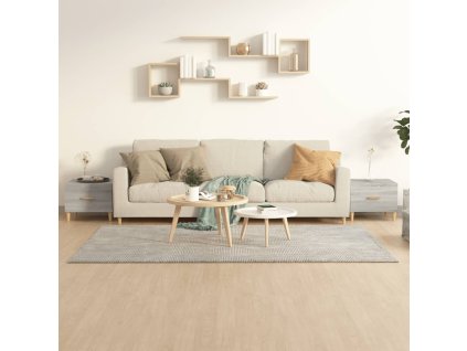vidaXL Konferenčné stolíky 2ks sivé sonoma 50x50x40cm kompozitné drevo