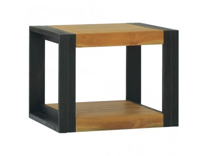 vidaXL Nástenná kúpeľňová skrinka 45x45x35 cm masívne teakové drevo