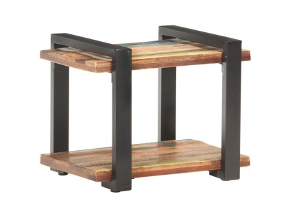 vidaXL Nočný stolík 50x40x40 cm recyklovaný masív