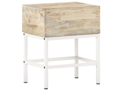 vidaXL Nočný stolík 40x30x50 cm masívne mangovníkové drevo