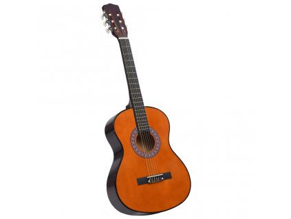 vidaXL Klasická gitara pre začiatočníkov a deti 3/4 36" lipové drevo