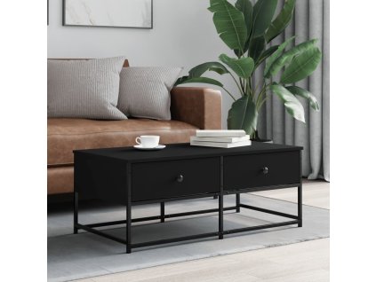 vidaXL Konferenčný stolík čierny 100x51x40 cm kompozitné drevo