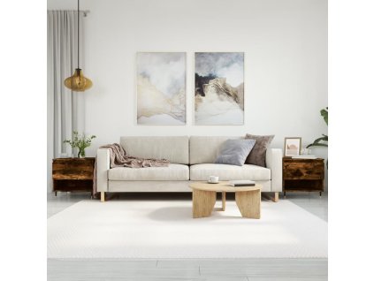 vidaXL Konferenčné stolíky 2 ks dymový dub 50x46x50cm kompozitné drevo