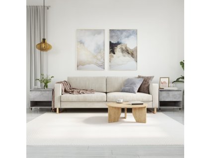 vidaXL Konferenčné stolíky 2 ks betónovo sivé 50x46x50 cm komp. drevo