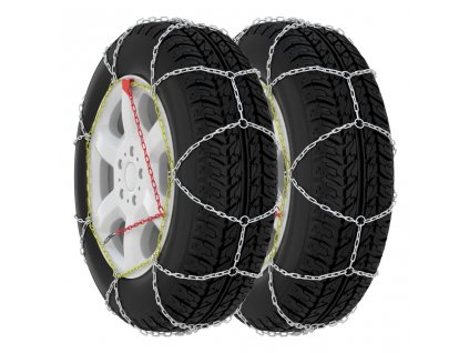 vidaXL Snehové reťaze na pneumatiky 2 ks 16 mm, SUV 4x4, veľkosť 400