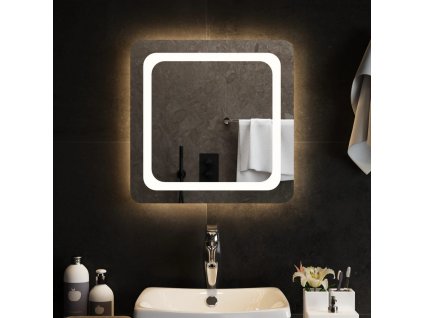 vidaXL LED kúpeľňové zrkadlo 50x50 cm