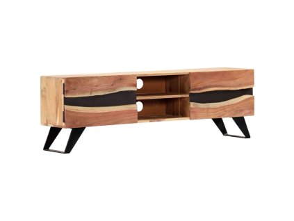 vidaXL TV skrinka z akáciového dreva 140x30x45 cm