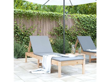 vidaXL Lehátko na opaľovanie 199,5x60x74 cm masívna borovica