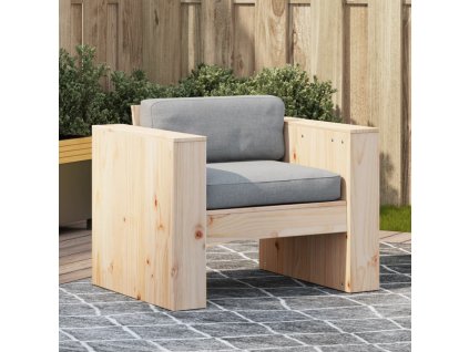 vidaXL Záhradná pohovka 79x60x62 cm, borovicový masív