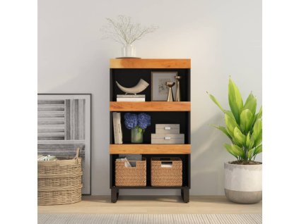 vidaXL Bočná skrinka 60x33x107 cm masívne akáciové drevo