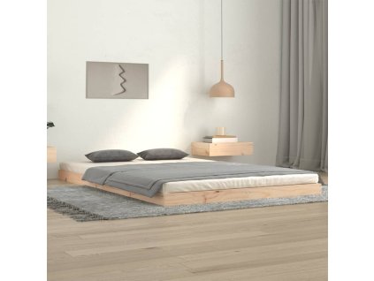vidaXL Posteľný rám 120x200 cm borovicový masív