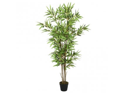 vidaXL Umelý bambusový strom 1288 listov 180 cm zelený