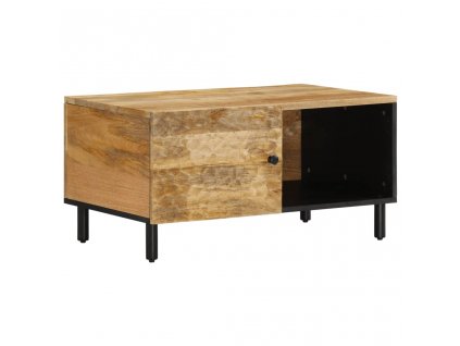 vidaXL Konferenčný stolík 80x50x40 cm, mangový masív