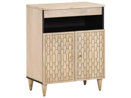 vidaXL Bočná skrinka 60x33x75 cm masívne mangovníkové drevo