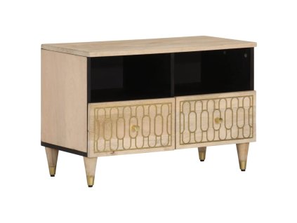 vidaXL TV skrinka 70x33x46 cm masívne mangovníkové drevo