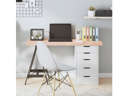 vidaXL Stolová doska 120x60x(2-6) cm neošetrený dubový masív