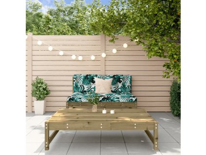 vidaXL 2-dielna záhradná sedacia súprava impregnovaná borovica