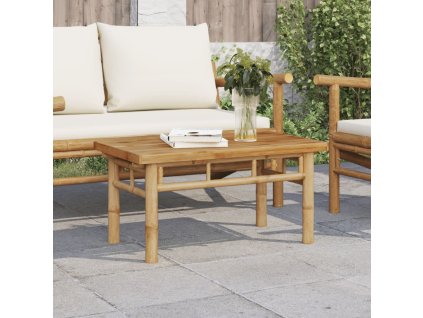 vidaXL Konferenčný stolík 70x40x35 cm bambus