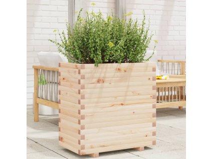 vidaXL Záhradný kvetináč 70x40x72 cm borovicový masív