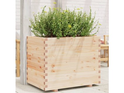 vidaXL Záhradný kvetináč 90x60x72 cm masívna borovica