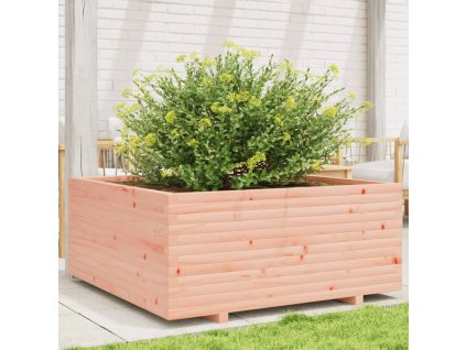 vidaXL Záhradný kvetináč 110x110x49,5 cm masívny douglas