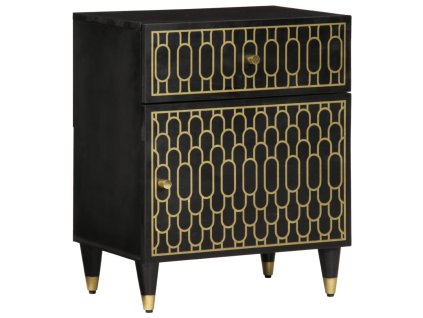 vidaXL Nočný stolík 50x33x60 cm, mangový masív