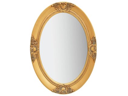 vidaXL Nástenné zrkadlo v barokovom štýle 50x70 cm zlaté