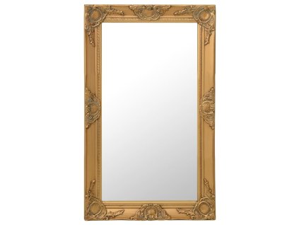 vidaXL Nástenné zrkadlo v barokovom štýle 50x80 cm zlaté