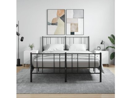 vidaXL Nočné stolíky 2 ks biele 40x40x50 cm kompozitné drevo