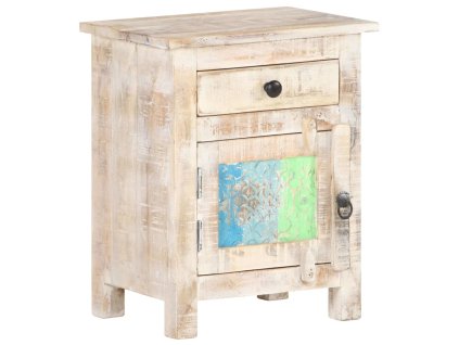 vidaXL Nočný stolík 40x30x50 cm surové akáciové drevo