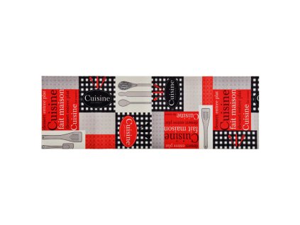 vidaXL Kuchynský koberec prateľný dizajn kuchyne 60x300 cm