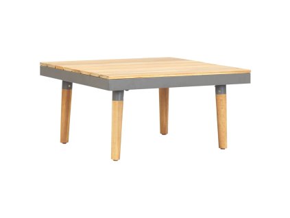 vidaXL Záhradný konferenčný stolík 60x60x31,5 cm masívne akáciové drevo
