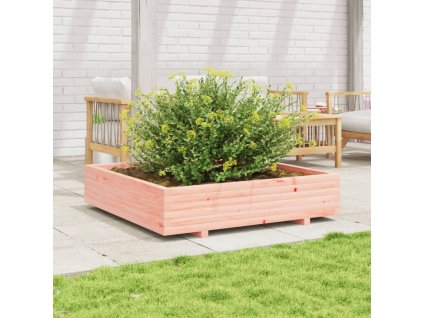 vidaXL Záhradný kvetináč 110x110x26,5 cm masívny douglas